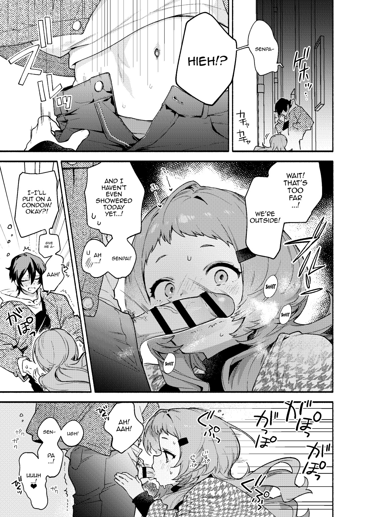 Hentai Manga Comic-Eaten By Mako-senpai ~Falling To A Tiny But Huge Sadist Senpai~-Read-10